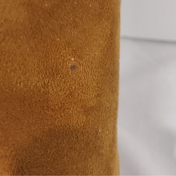 Heart in D Brand Brown Knee High Suede Wedged Heeled Boots Size 8.5! 👢👢👢 - Picture 15 of 15